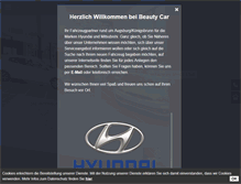 Tablet Screenshot of beautycar-automobile.de